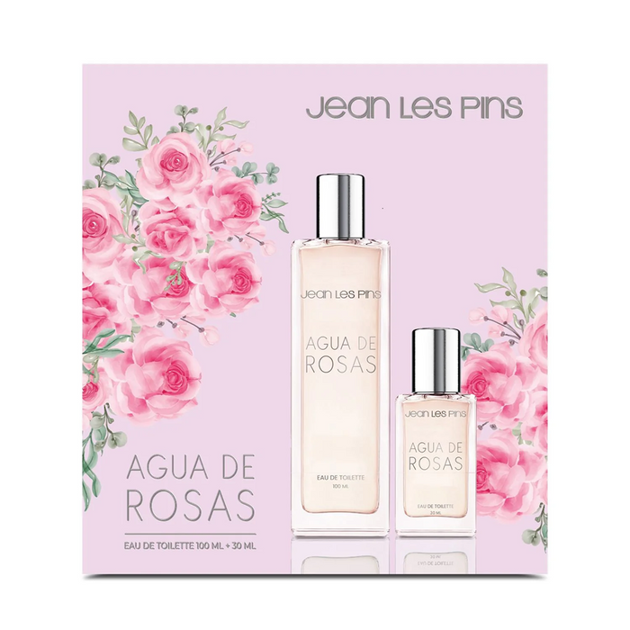 Estuche Jean Les Pins Agua de Rosas 100ml + 30ml