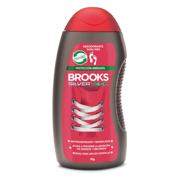 Talco Zapatillas y pies Brooks 80gr