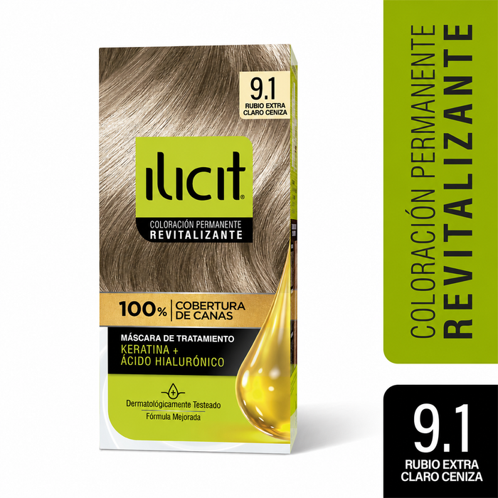 Ilicit 9.1 Rubio Extra Claro Ceniza