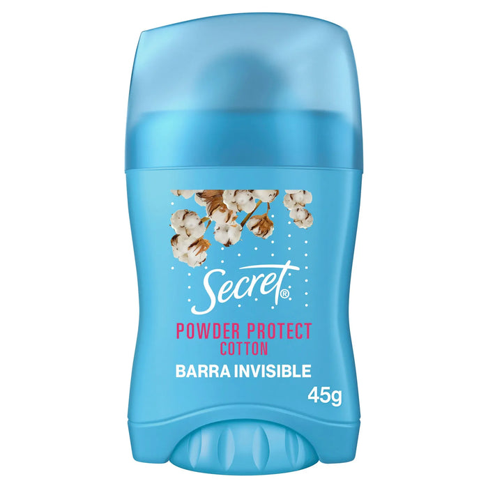 Desodorante barra Secret Powder Protection Cotton 45g