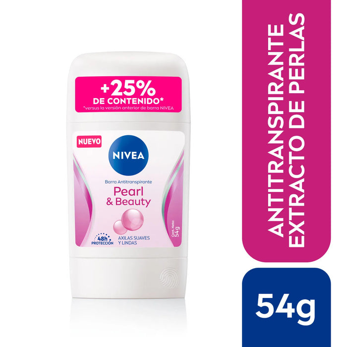 Desodorante barra Nivea Pearl & Beauty 54gr