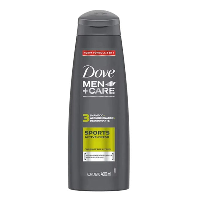 Shampoo Dove Men Care Sports Active Fresh 400ml