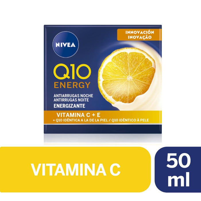 Crema facial Nivea Antiarrugas Q10 Energy Nocturna 50ml