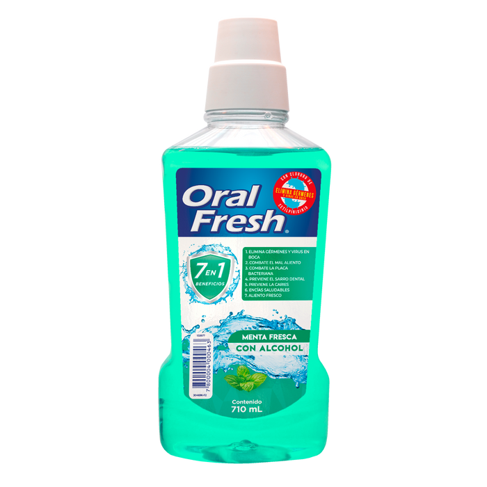 Enjuague bucal Oral Fresh Menta Fresca 710ml