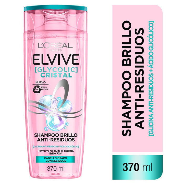 Shampoo Elvive Brillo Cristal 370ml
