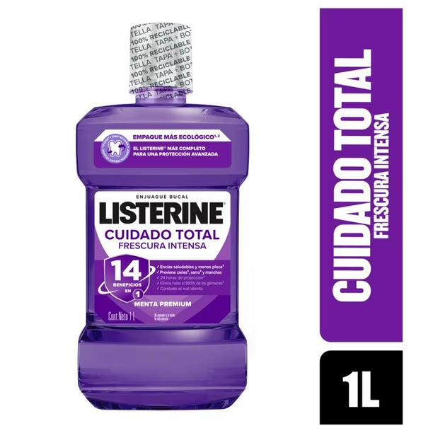 Enjuague Bucal LISTERINE Cuidado Total 1LT