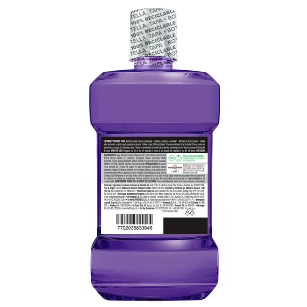 Enjuague Bucal LISTERINE Cuidado Total 1LT