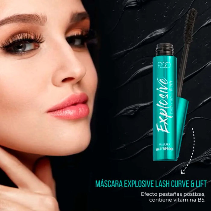 Máscara de pestañas Petrizzio Explosive Lash Curve & Lift WTP