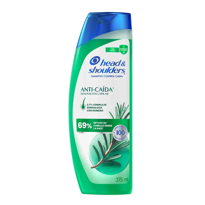 Shampoo Head & Shoulders Anti-caida Romero 375ml