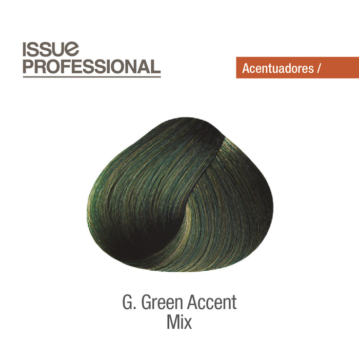 Tintura Pomo G ISSUE PROFESSIONAL GREEN ACCENT MIX