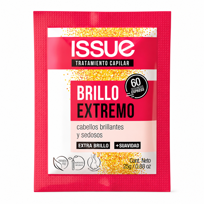 SACHET tratamiento Issue Brillo Extremo x 25 grs