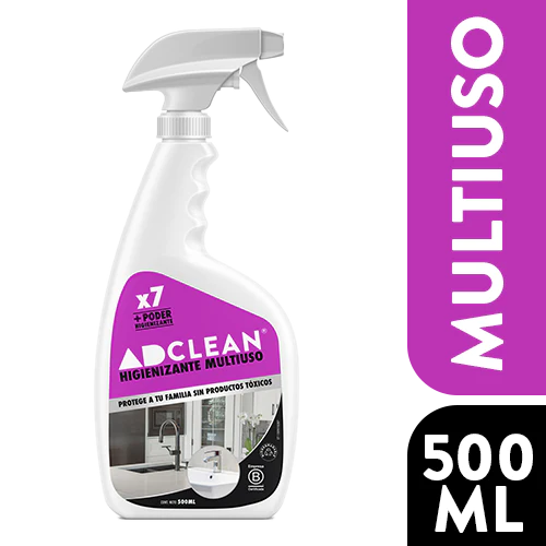 Limpiador Higienizante Multiuso AD Clean 500ml