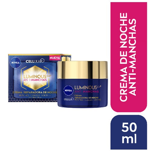 Crema de noche Nivea Cellular Luminous 630 anti manchas 50ml