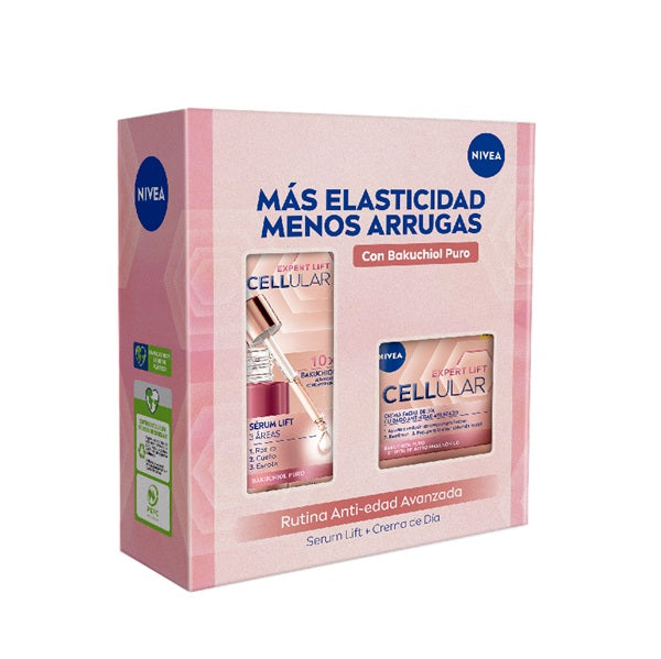Estuche Nivea Cellular Expert Lift crema 50ml + Serum 30ml
