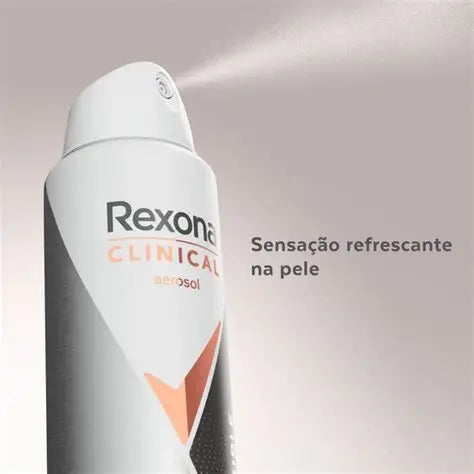 Desodorante spray Rexona Clinical Woman invisible 150ml
