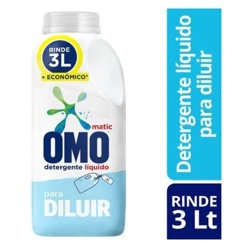 Detergente líquido Omo para diluir 500ml