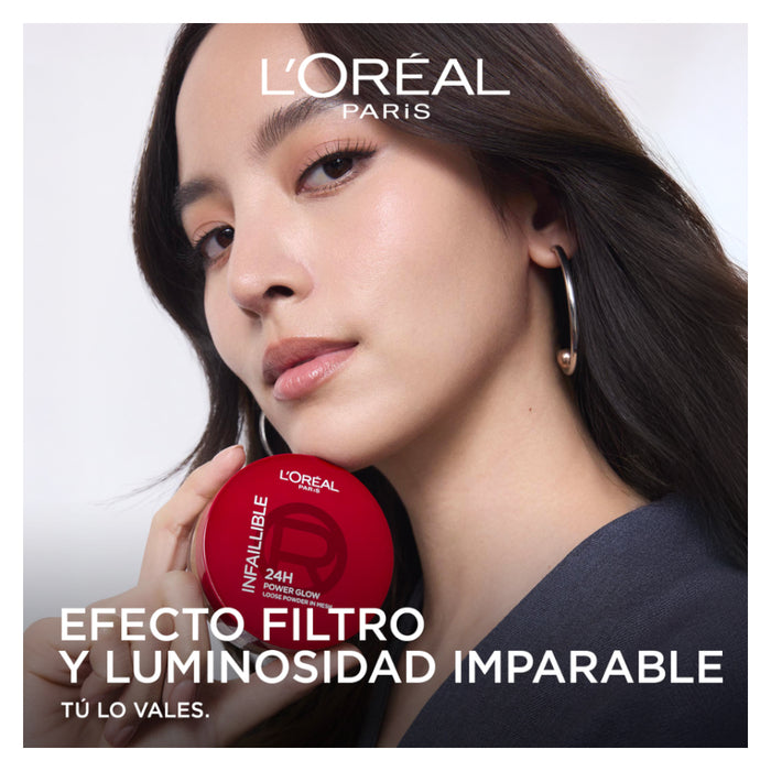 Polvo Traslucido Loreal Infallible Power Glow LIGHT