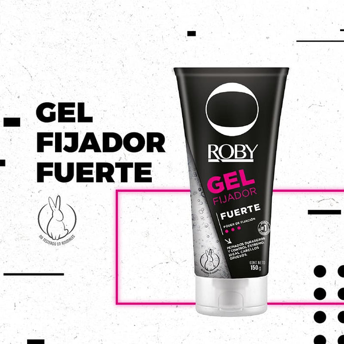 Gel Fijador Roby Fuerte 150gr