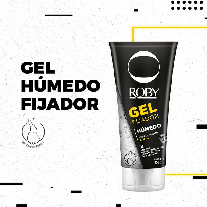 Gel Fijador Roby Humedo 150gr