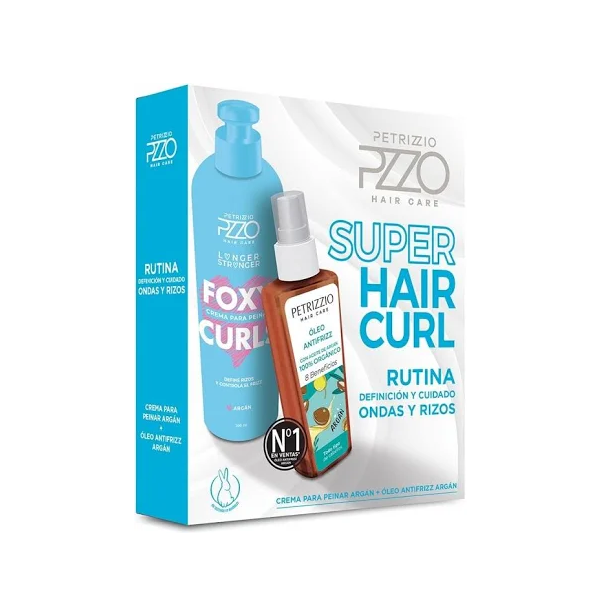 Estuche Petrizzio Oleo Antifrizz + Crema Foxy curls 300ml