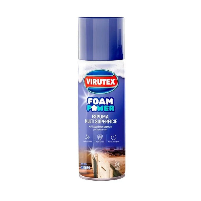 Espuma Multi superficie Virutex Foam Power 500ml