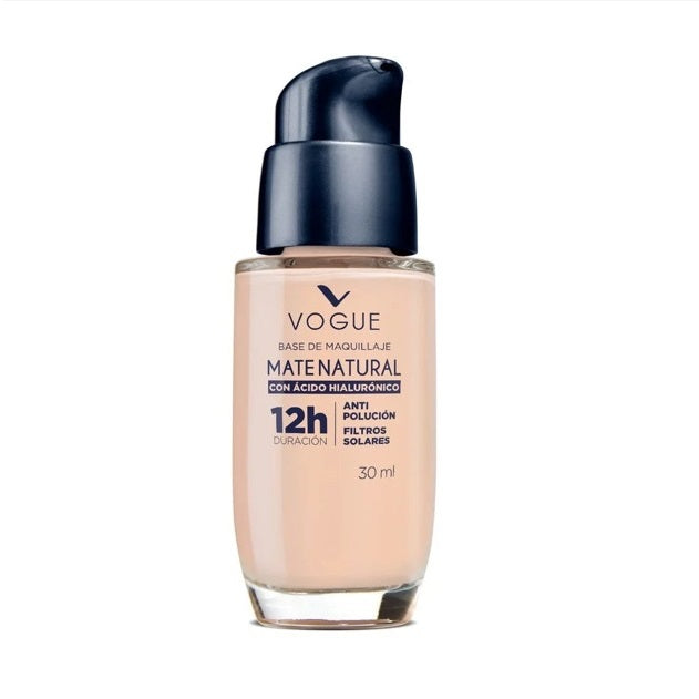 Base Vogue mate natural 12H NATURAL 30ml