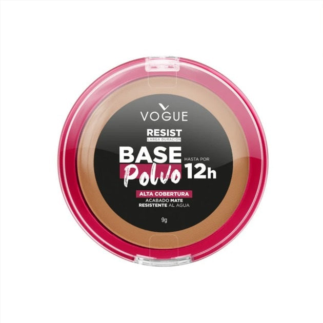 Base polvo Vogue resist larga duracion 12H MIEL 9g