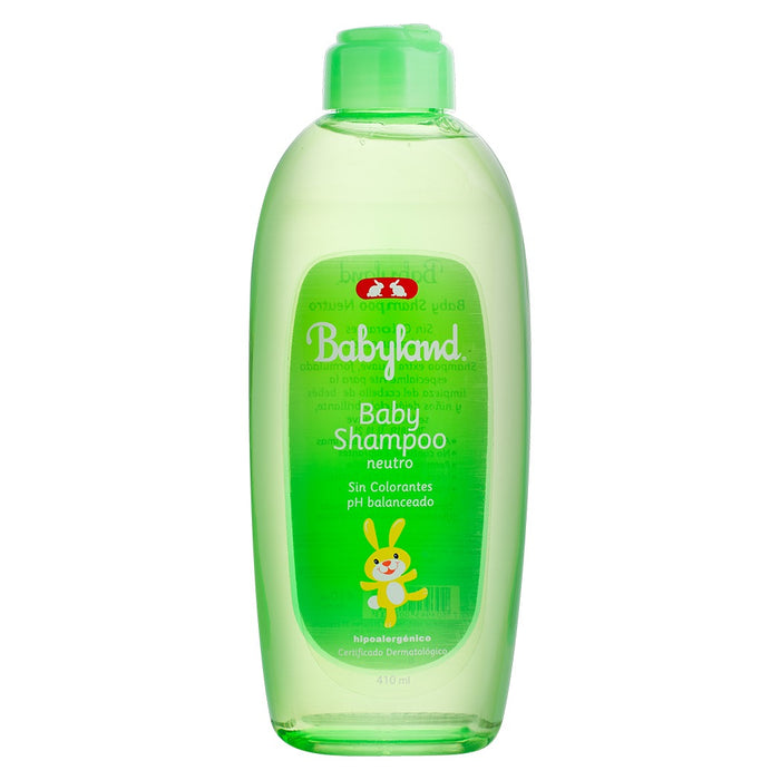 Shampoo Babyland Neutro Verde 410ml