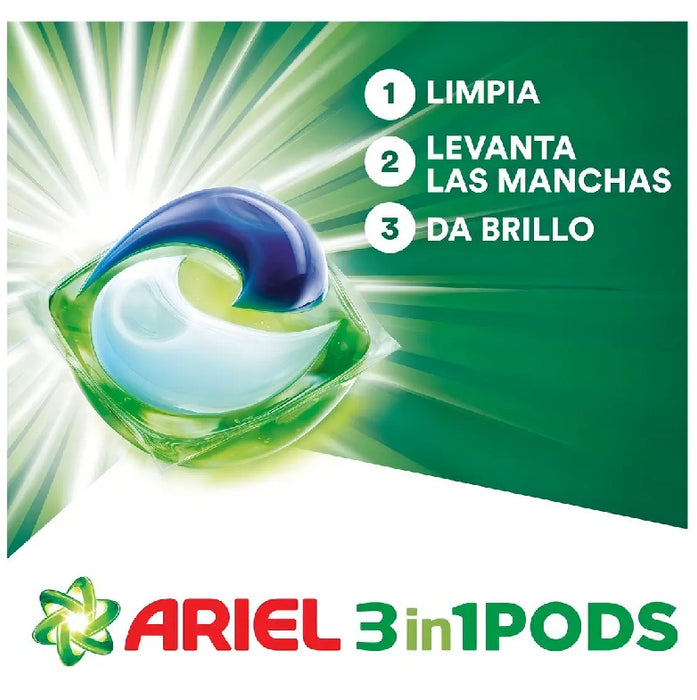 Detergente en capsulas Ariel Pods 16unds