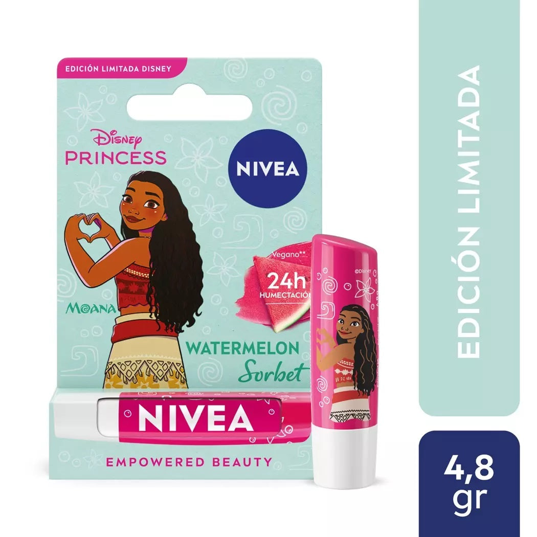 NIVEA BALSAMO LABIAL 24 HRS DE HUMECTACION SANDIA