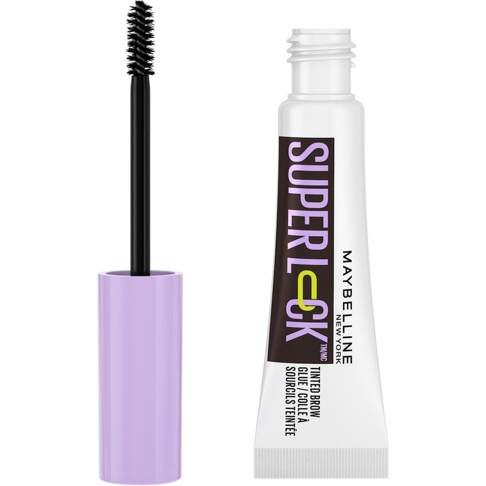 Estilizador de cejas Maybelline Super Lock brow glue Black