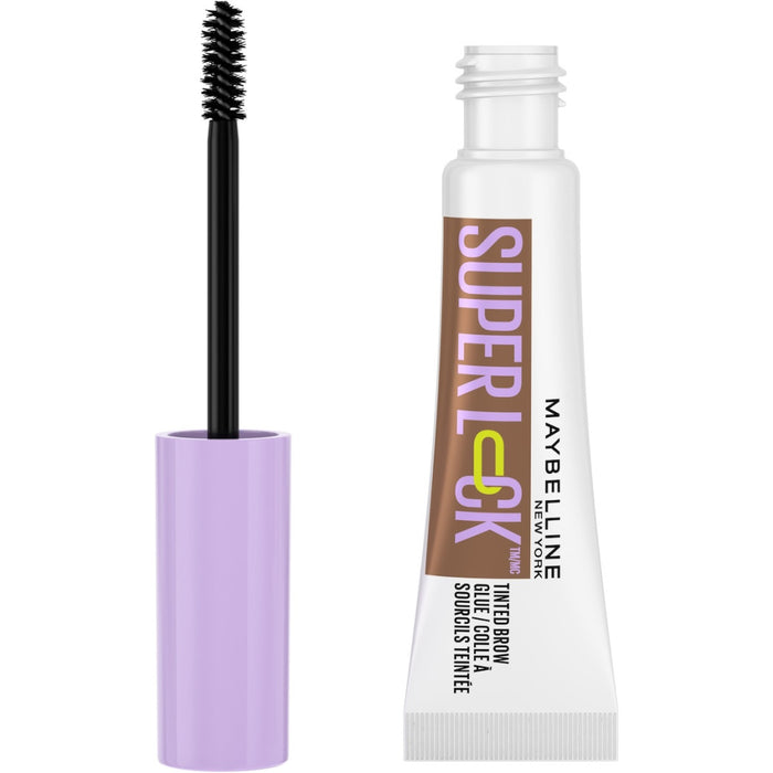 Estilizador de cejas Maybelline Super Lock brow glue Medium Brown