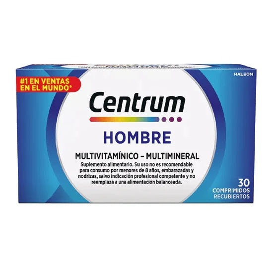 Multivitamínico Centrum Hombre 30 Comprimidos