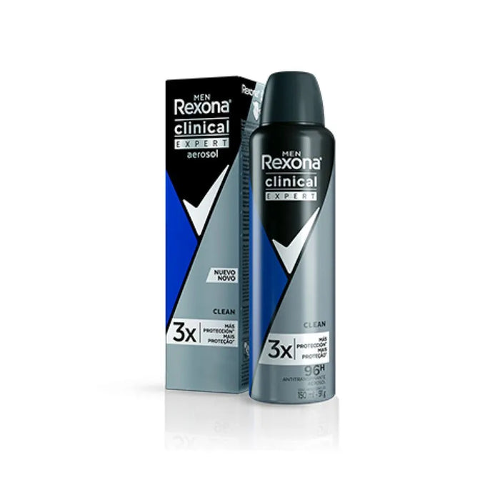 Desodorante spray Rexona Clinical Men Clean 150ml