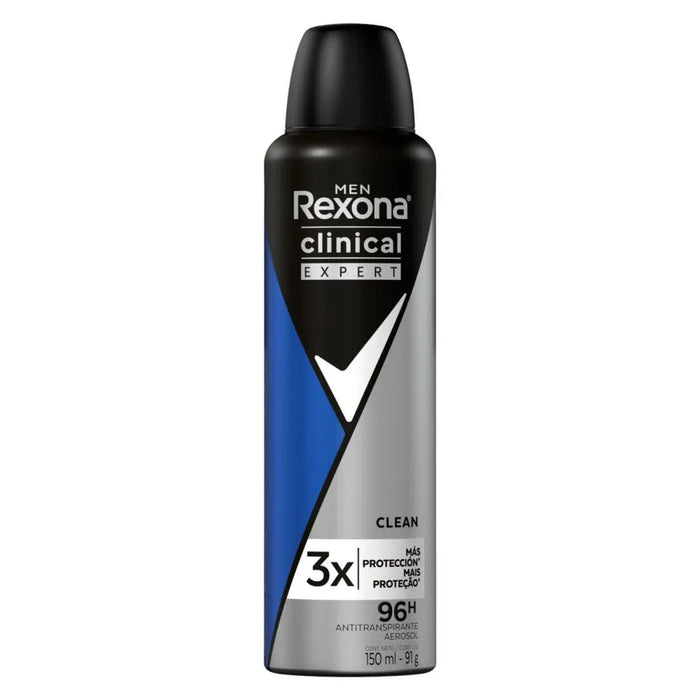 Desodorante spray Rexona Clinical Men Clean 150ml