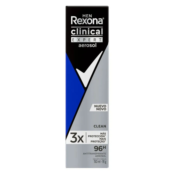 Desodorante spray Rexona Clinical Men Clean 150ml