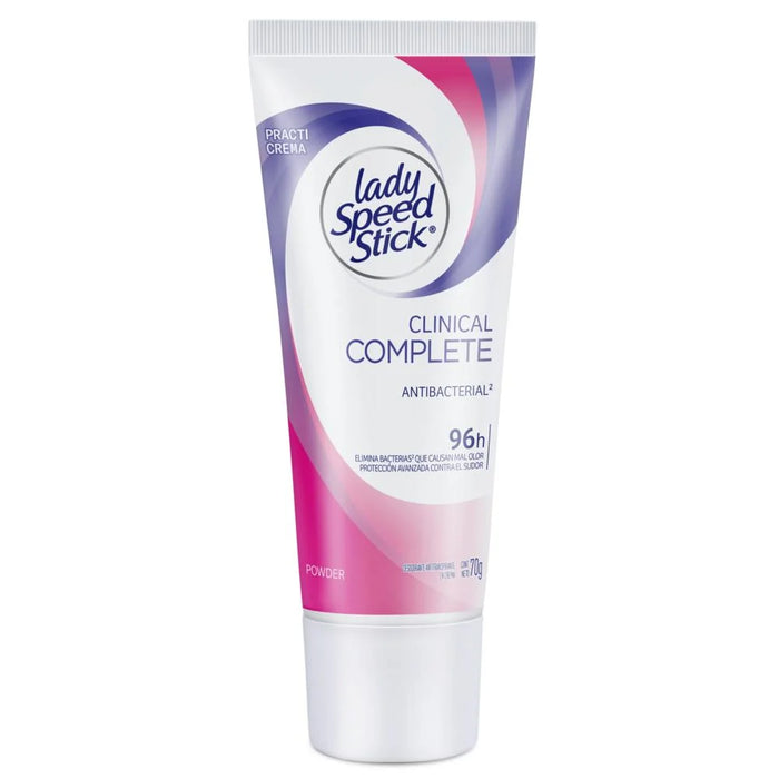 Desodorante Crema Mujer Clinincal Lady Speed Stick Antibacterial 70g