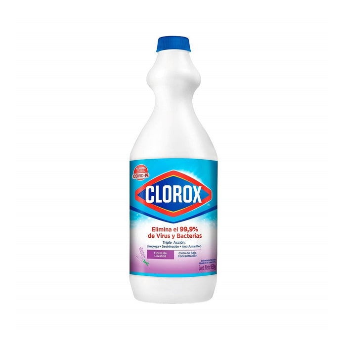 Cloro Liquido Clorox Flores de Lavanda 950gr