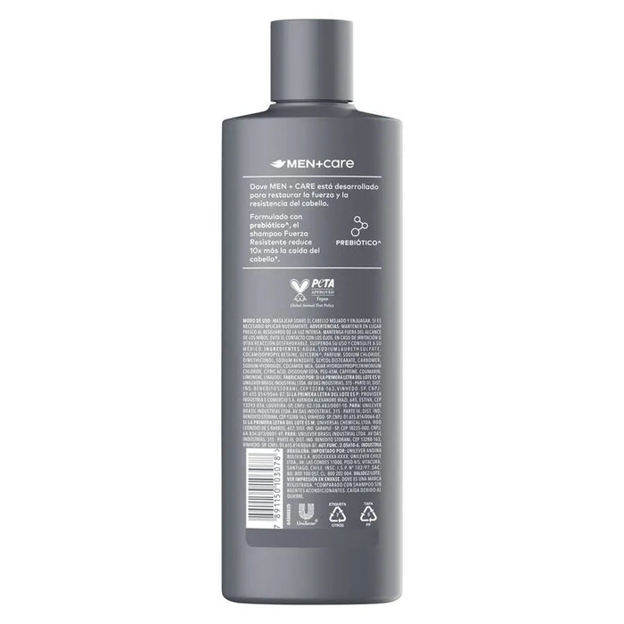 Shampoo + Aco Dove Men Care Fuerza Extrema 400ml