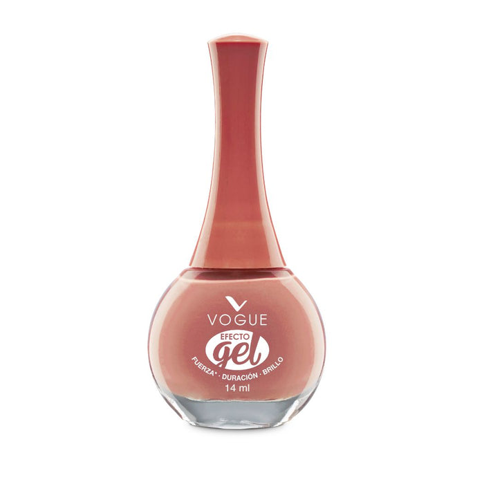 Esmaltes Vogue Efecto Gel Empatía (Rosado Oscuro)