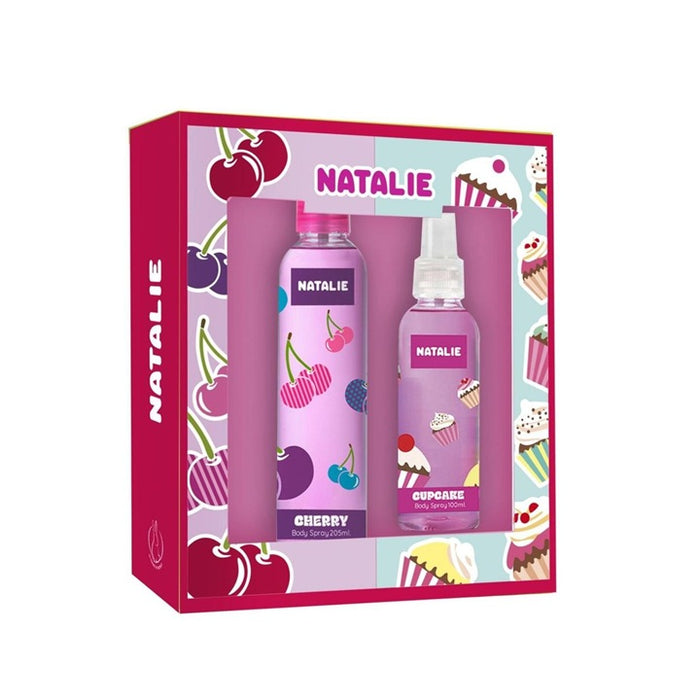 Estuche Natalie Cherry 205Ml + Cup Cake 100Ml