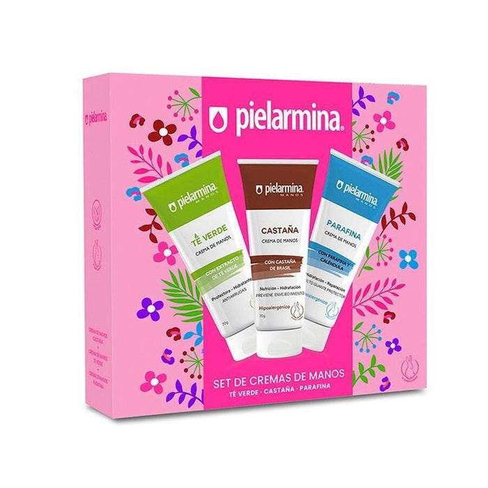 Estuche Pielarmina 3 cremas de manos 70g