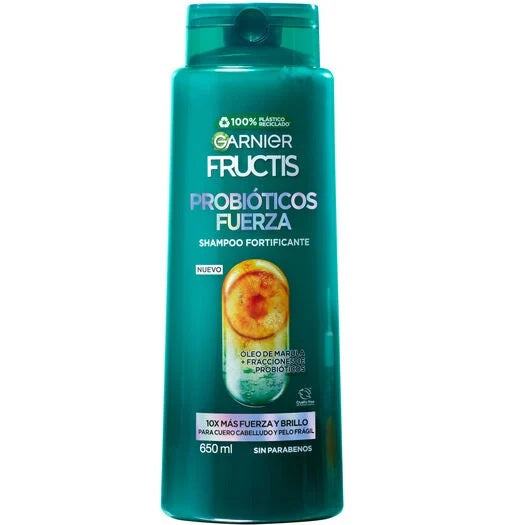 Shampoo Fructis Probioticos Fuerza 650ml