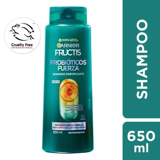 Shampoo Fructis Probioticos Fuerza 650ml