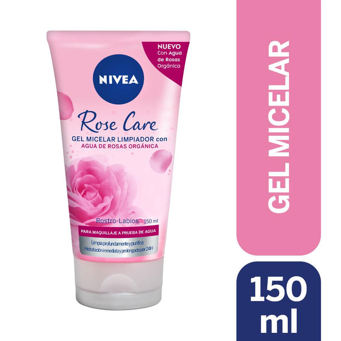 Gel Micelar Nivea Rose Care Limpiador 150 Ml