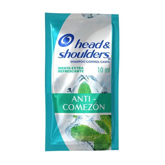 Pack x 24 Shampoo Head & Shoulders Anti Comezón sachet 10ml