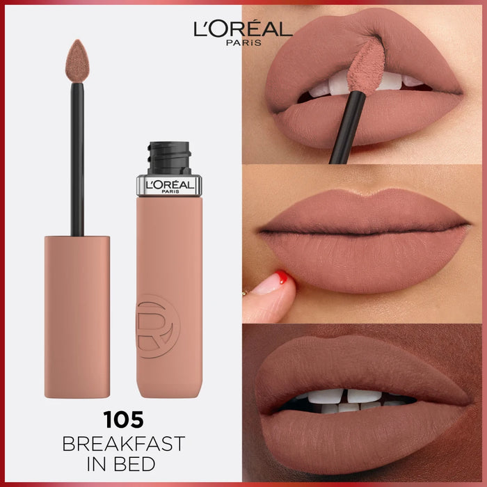 Labial Loreal INFALLIBLE Le Matte Breakfast in Bed 105