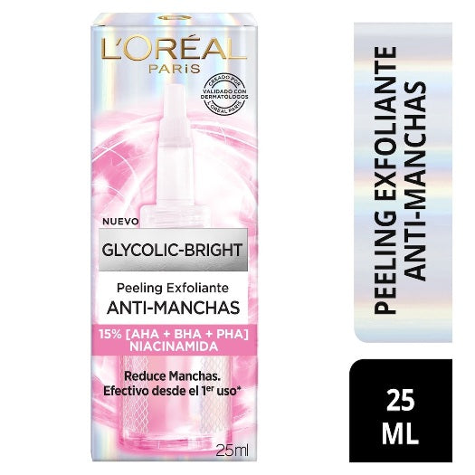 Peeling Exfoliante Loreal Glycolic Anti Manchas 25ml