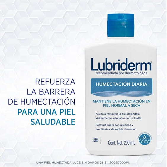 Lubriderm crema corporal Humectación Diaria 120ml