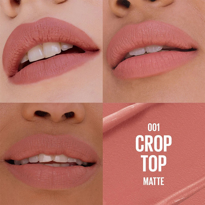 Labial Maybelline Miley Matte 001 Crop Top